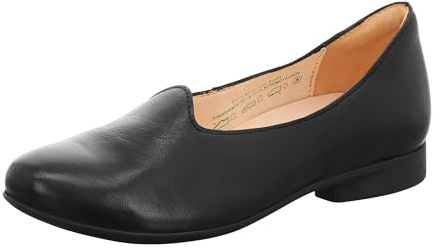 Think! Damen Guad2 Nachhaltige Wechselfußbett Ballerinas modern,Schwarz 0000,43 EU