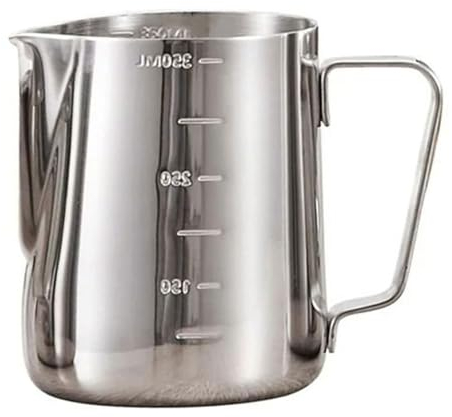 Tasse à mesurer Tasse à expresso en acier inoxydable de 350ML, ustensiles de café fantaisie, tasse à fleurs, réservoir de lait, Pot de fleur, tasse à café fantaisie