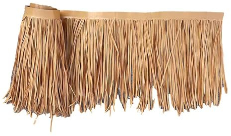 Rollo De Paja De Palma Artificial Teja De Paja De Plástico Simulación Paja Artificial Decorativo Paja Falsa para Jardín, Patio, Sombrilla, Valla, Decoración De Fiesta (Size : 0.5x10m(1.64x32.8ft))