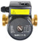 SPARES2GO Heißwasser-Umwälzpumpe, universelles Bronze-Drei-Gang-Umwälzsystem (45 W, 230 V, 50 Hz, 130 mm)