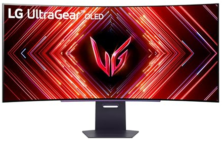 LG Electronics 45GS95QX-B.AEU UltraWide™ QHD UltraGear™ Gaming OLED-Monitor 45, 3440 x 1440, 0,03 ms, 240 Hz, DisplayHDR™400 TRUE BLACK, 98,5% DCI-P3, NVIDIA G-Sync™ Compatible, AMD FreeSync™ - Grau