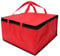 SEMGABO Kühltasche Groß 44 x 44 x 24 cm, Kühltasche für Torten, Bbierkasten, Lebensmittellieferung, Isolierte Tasche für Pizza, Thermobeutel für Kalte und Warme Speisen, Große Kapazität, Faltbar