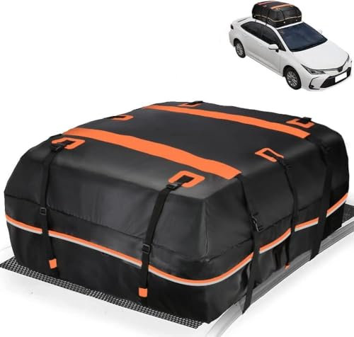 Autodachtasche für Toyota Proace City Verso SWB 2020, wasserdichte Faltbare Dachgepäcktasche für Roadtrips Camping Reisen Dachbox Aufbewahrung Autozubehör,A