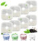 Paquete de 8 filtros de fuente de agua para gatos, filtro de fuente de repuesto para fuente de agua Catit PIXI, filtro de fuente de repuesto para fuente de agua Catit para fuente de agua para perros y