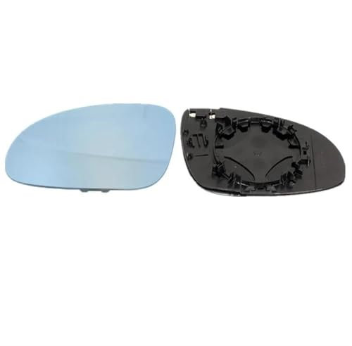 KLAUER Cristal De Retrovisor Espejo Retrovisor con Visión Amplia Atenuación Calefacción Exterior Lateral Luz Dirección para VW para Golf 5 MK5 V Cristal Espejo Reemplazar