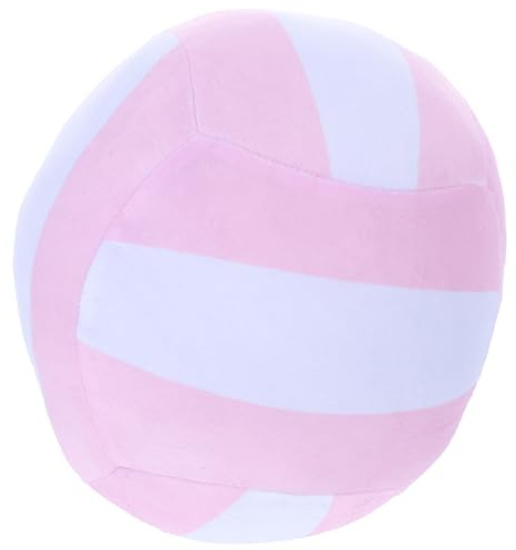 Hohopeti Volleyball Plüschtier Kuschelkissen Großzügig (22 cm) Weiches Pp Baumwoll Material Elastisch und Formbeständig Geschenk für Sportliche Teenager Mädchen Deko