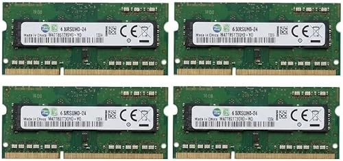PANAMEMORY Lotto Moduli RAM DDR3L 4 GB 1600 MHz PC3L-12800 SODIMM 1.35V CL11, Compatibili con Laptop Notebook, Confezione da 4