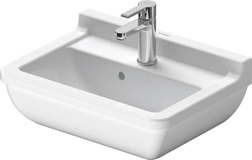 Duravit Starck 3 Waschbecken 50x36cm WonderGliss Weiß