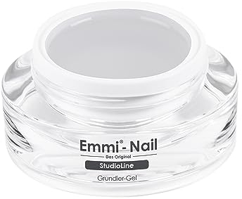 Emmi Nail Studioline Grundiergel für Gelnägel | LED UV Primer für Gelnägel | Dünnviskoses Haftgel als Grundlage für Builder-Gel | Starker Halt für Gel-Modellage | Vegan & selbstglättend | 15ml