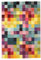 RugVista, Torrent, Teppich, Mittelflor, 140 x 200 cm, Rechteckiger, Modern, Oeko-Tex Standard 100, Polypropylene, Flur, Schlafzimmer, Küche, Wohnzimmer, Lila/Rosa, Dunkellila