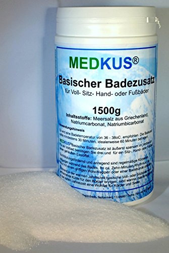MEDKUSAN - Basisches Badesalz 1500g