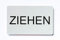 Türschild Tuerschild Tür Schild Ziehen selbstklebend Aufkleber Haus Büro Praxis Geschäft