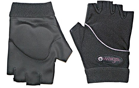 WAGs Flex Gloves - Black/Purple Trim Medium