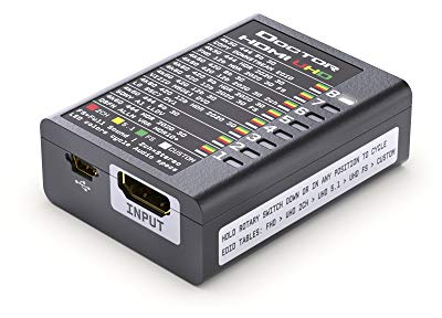 HDFury HDF0130 Dr. HDMI 4K - HDMI EDID Manager / Emulator, löst alle Handshake Probleme bis HDMI 2.0b, 8 cm x 5 cm x 3 cm