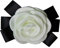 Cheerlife Ansteckblumen Brosche Krawatte Brosche Kamelie Boutonniere Haarclip Haarklipp Blumen Haarspange Beige 2