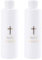 VOSAREA 2st Weihwasserflasche Kirche Weihwasser Flasche Groß Weihwasser Schriftart Weihwasser Gefäß Flasche Für Weihwasser Kreuz Hält Wasser Agua Terrarium Das Kreuz Reisen Wasserbecher