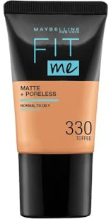 Maybelline Fit Me Matte + Poreless Foundation - 330 Toffee - 18 ml