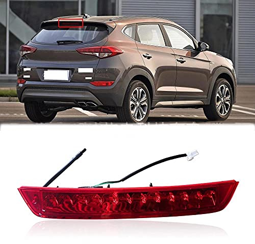 BDXZJ LED Dritte Bremsleuchte Hinten, Kompatibel für Hyun-Dai Tuc-Son 2015 2016 2017 2018 2019 Rücklicht, Auto High Level Bremslicht, Hochmontiertes Bremslicht, Auto Zubehör