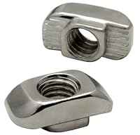 Hammermutter Nutenstein M6 Nut 8 für Aluprofil 30-er - 100 Stück