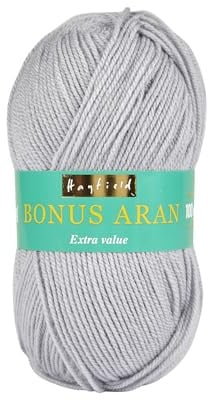 Sirdar Hayfield Bonus Aran Yarn, Platinum (559), 100g