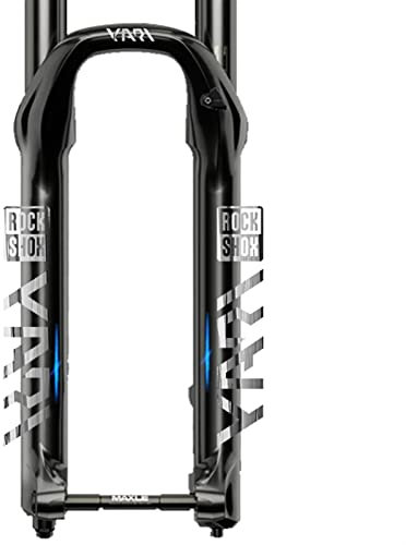 Fahrradfrontgabelaufkleber Rockshox Y.A.R.I Mountain Bike Front Fork Decals Bike Accessoires (Color : Bright Silver)