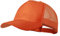 Trucker-Kappe, lässige Baseballkappe, 5 Paneele, mit Mesh auf der Rückseite, verstellbar mit Kunststoffverschluss, für Herren, Damen, Sommer., orange, 58 cm