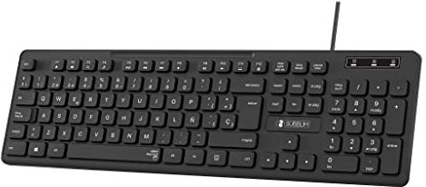 TECLADO BUSINESS SLIM SILENCIOSO CON CABLE USB