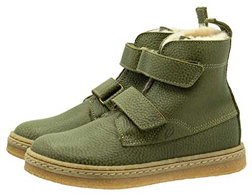 Ocra Stiefel Boots Winterschuhe 835 pflanz. geg. Grün, Schuhgröße:EUR 33