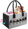 LGZIN Tasche for Toniebox Tonie, Tasche für Toniebox Starter Set und Figur, Tragetasche mit Griff für Toniebox, Kann 30-40 Figuren Aufnehmen, Tragetasche für Figuren Aufbewahrung(Grau+Schwarz)