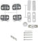 Door Decor Installation Fitting Kit For Candy Hoover Built In Integrated Washing Machine 4301396