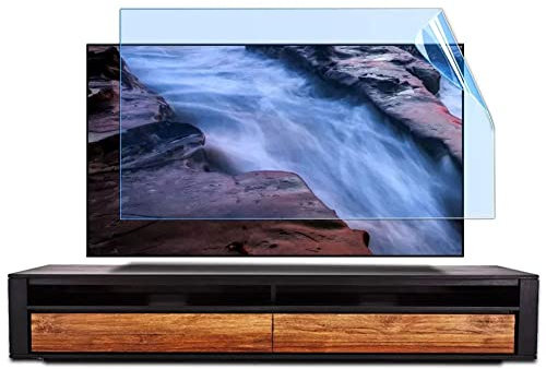 SITUVI 55-Zoll-TV-Bildschirmschutz Anti-Glare Film TV Screen Protector, Anti-Blue Light Filter, Prevent Radiation TV Protector, Linderung der Überanstrengung der Augen, Schutz der Augen und besserer