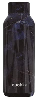 Quokka SOLID BLACK MARBLE | TERMO BOTTIGLIA IN ACCIAIO INOX 510 ML