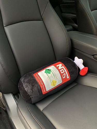 OWKAY Autositz Kreative Persönlichkeit Kopfstütze Nackenkissen Auto NOS Auto Nackenkissen Kissen Nackenkissen 1pcspillowblack