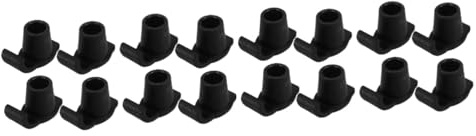 Healeved 16stücke Rutschfeste Walker-füße Slider Nylon Walker Ski Gleitschuhe Für Gehhilfen Robuste Anti-rutsch-füße Für Senioren Einfache Installation Und Verbesserte Stabilität