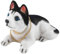 Jorzer Adorno para Coche Figura de Perro Husky Que Mueve la Cabeza diseño de Perro sacudiendo la Cabeza Adorable muñeco cabezón para decoración Interior de Coche Husky Siberiano
