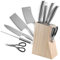 GREENADSCAPE Juego De Profesional 6 Piezas Set Cocina Inoxidable De Cocina Con Caja De Almacenamiento