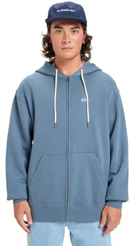 Quiksilver Men's Salt Water Zip Hoodie Cardigan Sweater (pack of 1)