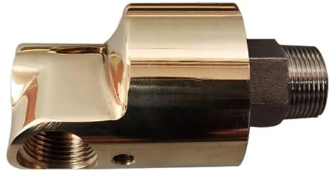 HD15 Drehgelenk, Messing, 1,27 cm, unidirektionale Kühlung, rotierende Anschlüsse, Drehgelenk für Wasser, Öl