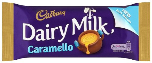 Cadbury Dairy Milk Caramello Chocolate 47 g (Pack of 24)