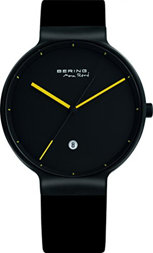BERING Herren Uhr Quarz Movement - Max René Collection mit Silikon und Saphirglas 12639-827 Armbandsuhren - 3 ATM