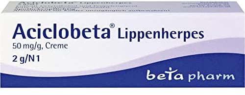 Aciclobeta Lippenherpes 2 g Creme