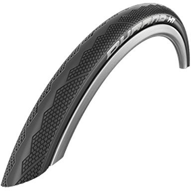 Schwalbe Fahrradreifen Durano E Raceguard 40-622 B/B-SK+RT HS464A ENC 67EPI 28B, Schwarz Reflex, 700 x 38 cm