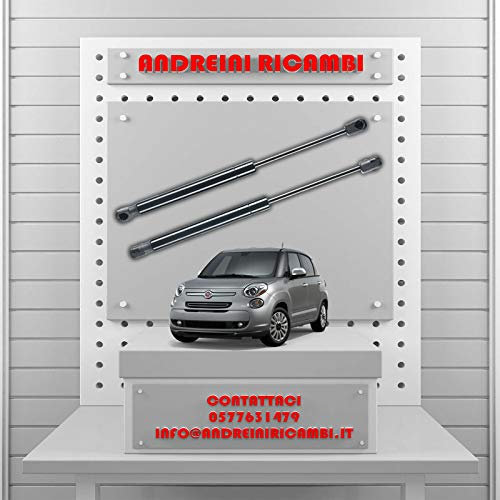 2 PISTONCINI COFANO 500L 1.6 D Mujet 77KW 105CV 2015 -> | 00038