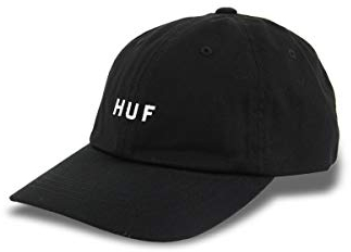 HUF Herren Cap schwarz/weiß One Size