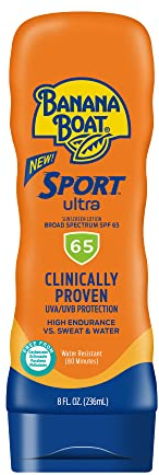 Banana Boat Sport Ultra Sunscreen Lotion, SPF 65, 8oz