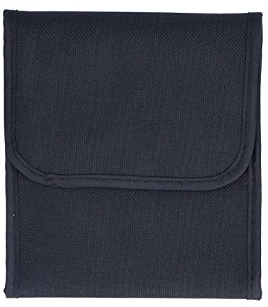 Camera Lens Filter Case, 3 Pockets Storage Bag, Foldable Design, Large Capacity, Waterproof Nylon Pouch