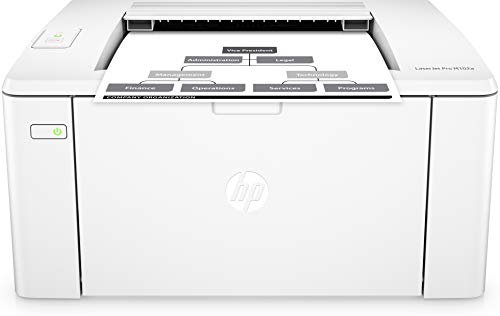 HP LaserJet Pro M102a Laserdrucker (Schwarzweiß Drucker, USB) weiß (Generalüberholt)