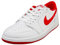 AIR JORDAN 1 Low OG Shoes, Weiß / Uni Rot, 42.5 EU