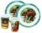 006340 VAIANA DISNEY LOT VAISSELLE POUR ENFANT AVEC 2 VERRES 220 ML ET 2 ASSIETTES Ø22CM