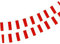 Indonesien Flagge 40 Stück Indonesien Flagge Indonesien Girlande 11.4M Nationalflagge 14x21cm für Bardekorationen